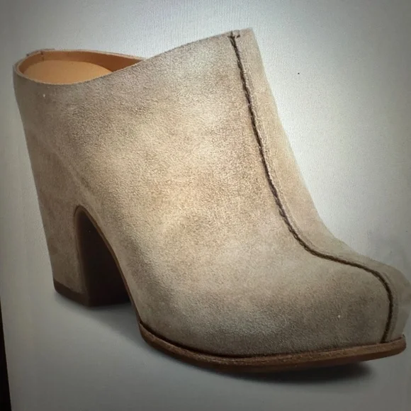 Gorgeous Kork-Ease Sagano Suede Platform Mules - Picture 3 of 9